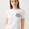 LELA Camiseta Estampada - White, Mujer