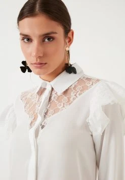 LELA Camisa - Ecru , Mujer -LELA Tienda 0251249608734c1a97795734e4b573ab