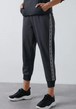 LELA Pantalones Deportivos - Anthracite, Mujer