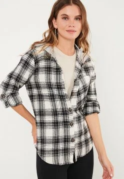 LELA Chaqueta De Entretiempo - White, Mujer -LELA Tienda 047b6ab1d9304e73a92aea2d94660d04