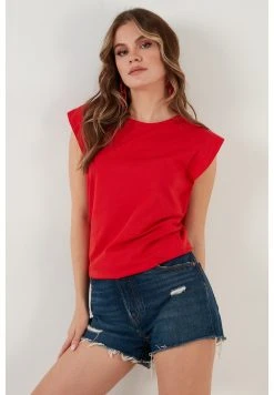 LELA Camiseta Básica - Red , Mujer 8 LELA Camiseta Básica - Red , Mujer -LELA Tienda 0498d3572dce4f0a9db5be00822636a7