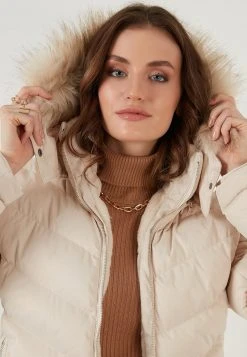 LELA Chaqueta De Invierno - Ecru , Mujer -LELA Tienda 05c8c5c0d6254ea59bba5f6ad3ab9689