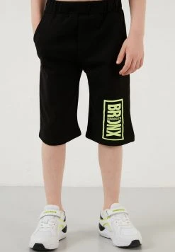 LELA REGULAR FIT T-SHIRT AND SHORTS - Shorts - Black , Niños -LELA Tienda 05cd7def342c4d348e62eabe4ed14fb8