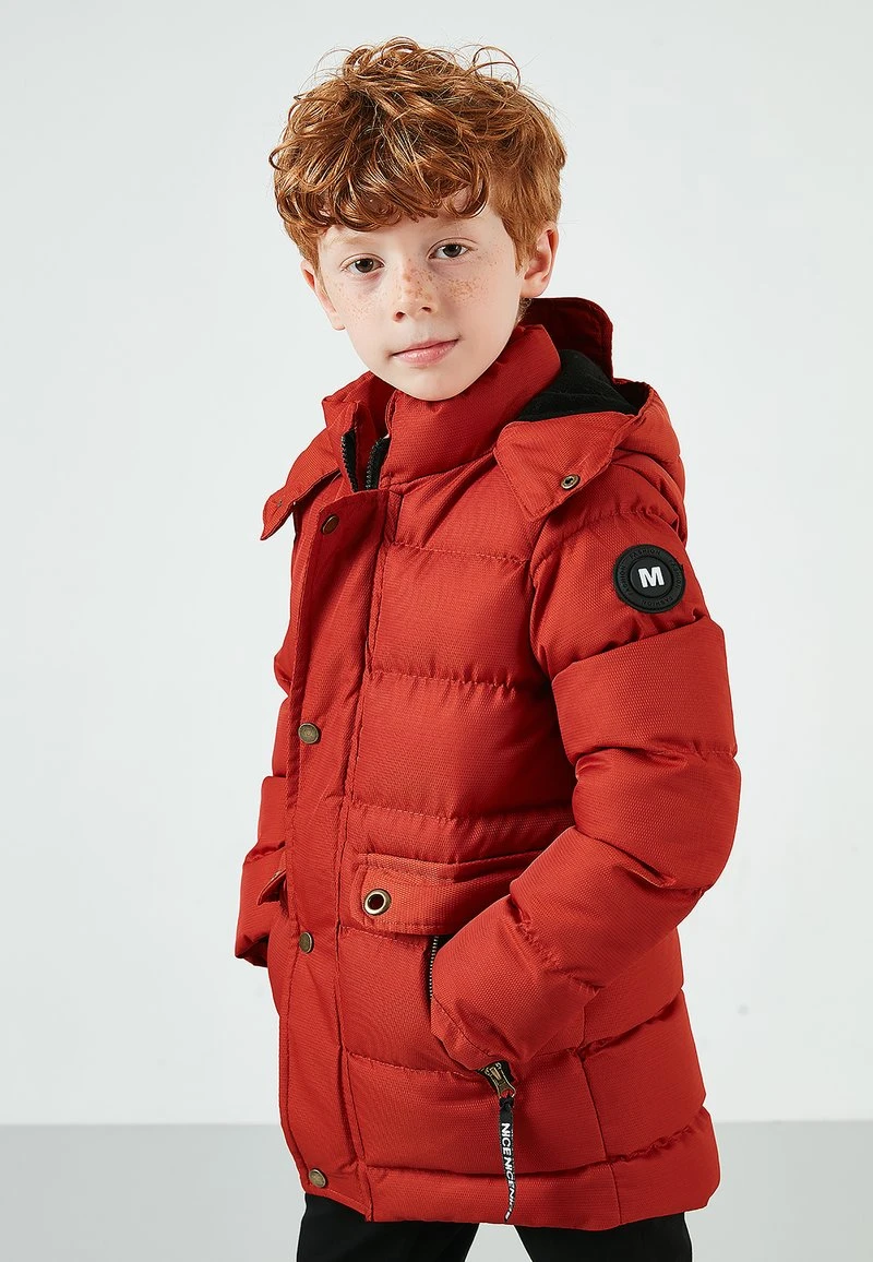 LELA PLUSH KIDS - Chaqueta De Invierno - Brick Red, Niños 1 LELA PLUSH KIDS - Chaqueta De Invierno - Brick Red, Niños