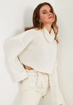 LELA Jersey De Punto - Ecru , Mujer -LELA Tienda 07194293e87a4966854257d1497d4b10