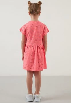 LELA REGULAR FIT - Vestido Informal - Neon Fuchsia , Niños -LELA Tienda 07b04ea27a8b484fbddbf77e2a2d42f5