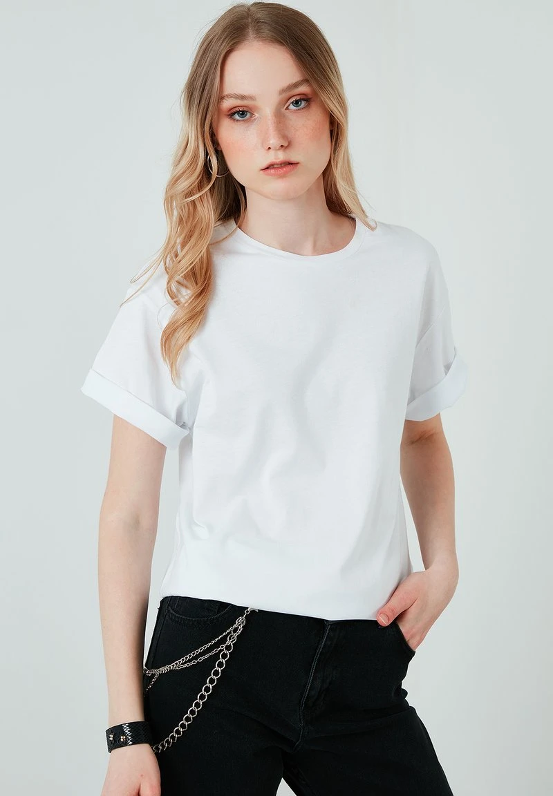 LELA Camiseta Estampada - White , Mujer 2 LELA Camiseta Estampada - White , Mujer - Imagen 2