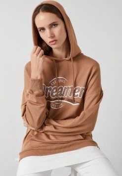 LELA Jersey Con Capucha - Light Brown , Mujer -LELA Tienda 0a3b2c01035142e78f8ab51a94e0c87a