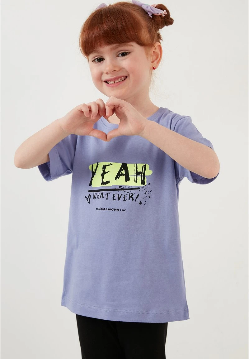 LELA REGULAR FIT T-SHIRT AND LEGGINGS - Leggings - Lilac , Niños 2 LELA REGULAR FIT T-SHIRT AND LEGGINGS - Leggings - Lilac , Niños - Imagen 2