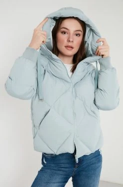 LELA Chaqueta De Invierno - Mint , Mujer -LELA Tienda 0b0dd4a9f0ca4cb694809fd4ce978a54