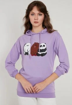 LELA Jersey Con Capucha - Lilac , Mujer