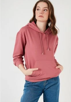 LELA BACK KANGAROO POCKET - Sudadera - Dusty Rose Color , Mujer 7 LELA BACK KANGAROO POCKET - Sudadera - Dusty Rose Color , Mujer -LELA Tienda 0dfae164f65c4ef2bb6f0f1572da4e3d
