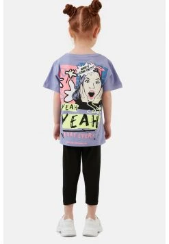 LELA REGULAR FIT T-SHIRT AND LEGGINGS - Leggings - Lilac , Niños -LELA Tienda 0f149985963f479793a28346ab4f4f3b