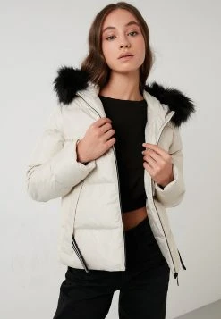 LELA COLAR INFLATABLE - Chaqueta De Invierno - Stone Colored , Mujer