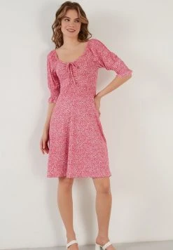 LELA Vestido Informal - Fuchsia , Mujer 11 LELA Vestido Informal - Fuchsia , Mujer -LELA Tienda 1149c1be774d4b02b6d1e082c160d61c