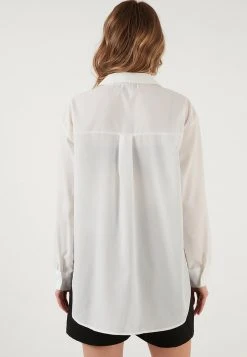 LELA Camisa - White, Mujer -LELA Tienda 12363686d06545d38c0055644a6fef09