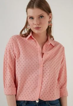 LELA REGULAR FIT - Camisa - Pink, Mujer -LELA Tienda 12d466f1c4ce4a9f9db08b5f5e5eb458