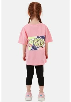 LELA REGULAR FIT T-SHIRT AND LEGGINGS - Leggings - Pink , Niños -LELA Tienda 136fc0115cf7426486c0b2d4e493549b