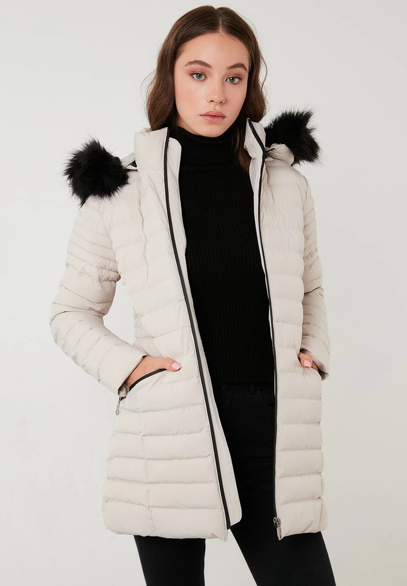 LELA KYLIE - Abrigo De Invierno - Ecru , Mujer 4 LELA KYLIE - Abrigo De Invierno - Ecru , Mujer - Imagen 4