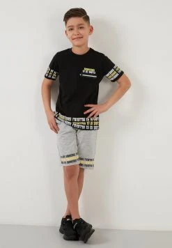 LELA SET - Shorts - Black , Niños