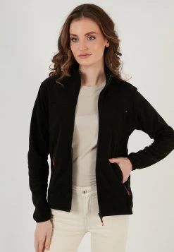 LELA HIGH COLLAR ZIPPER - Forro Polar - Black , Mujer 8 LELA HIGH COLLAR ZIPPER - Forro Polar - Black , Mujer -LELA Tienda 15a18fa2528a452fa81b53a577bcd48c