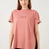 LELA Camiseta Estampada - Dusty Rose Color , Mujer