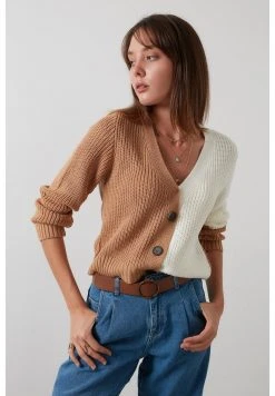 LELA Chaqueta De Punto - Camel Ecru , Mujer