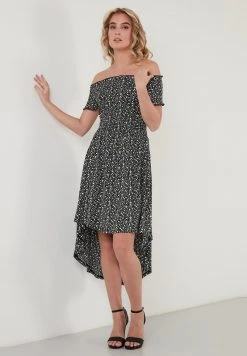 LELA Vestido Informal - Black , Mujer -LELA Tienda 1a16dd0857b449388fc9b6ff6075cd43