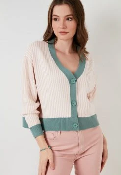 LELA Chaqueta De Punto - Sea Green, Mujer