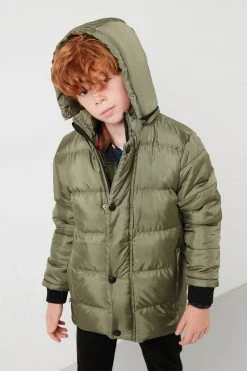 LELA Chaqueta De Invierno - Khaki , Niños