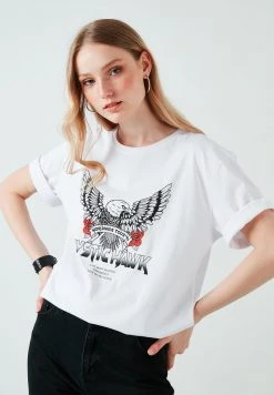 LELA Camiseta Estampada - White , Mujer 6 LELA Camiseta Estampada - White , Mujer -LELA Tienda 1dbd3f492303402196e22b92f8208873