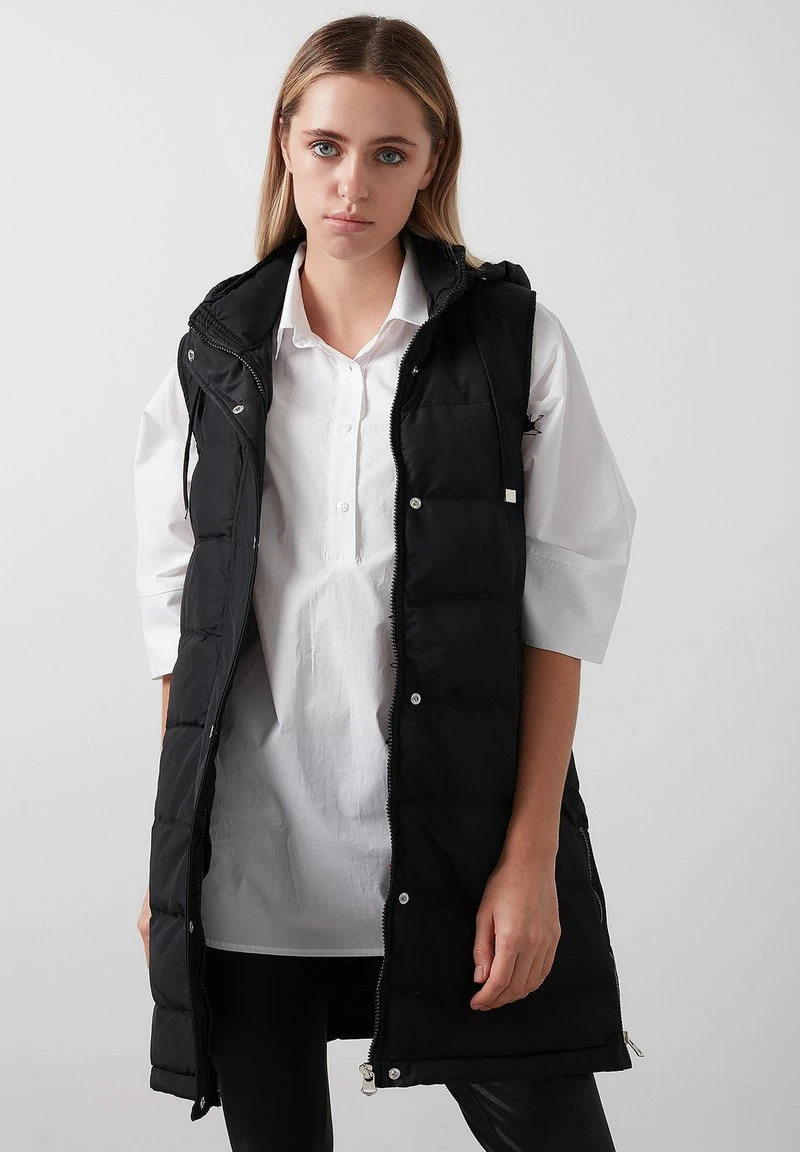 LELA MOANA - Chaleco - Black , Mujer 1 LELA MOANA - Chaleco - Black , Mujer