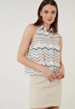 LELA REGULAR FIT - Camisa - White Snuff , Mujer 8 LELA REGULAR FIT - Camisa - White Snuff , Mujer -LELA Tienda 2009d88635a647d48c569bc0d1a2a0eb