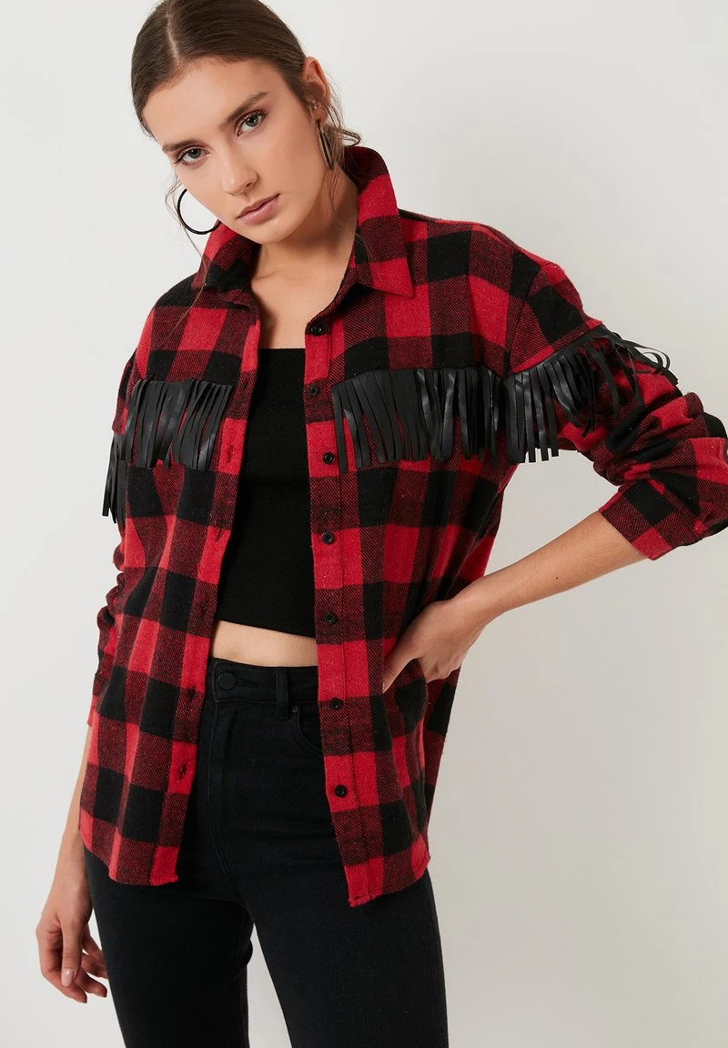 LELA Camisa - Red , Mujer 2 LELA Camisa - Red , Mujer - Imagen 2