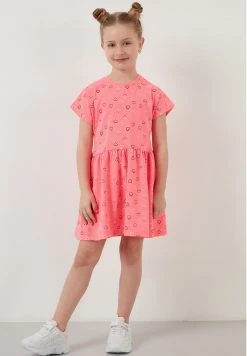 LELA REGULAR FIT - Vestido Informal - Neon Fuchsia , Niños -LELA Tienda 204330c02e914be6a30350a7e1ddc5ee