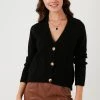 LELA Chaqueta De Punto - Black , Mujer