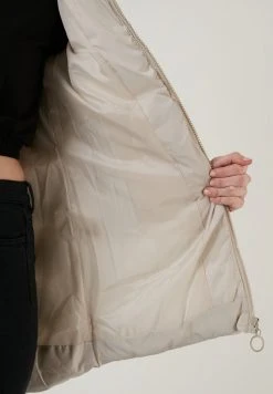 LELA Abrigo De Invierno - Stone Colored , Mujer -LELA Tienda 2a25bae2ae4a466e86e9347fa6a80eb7