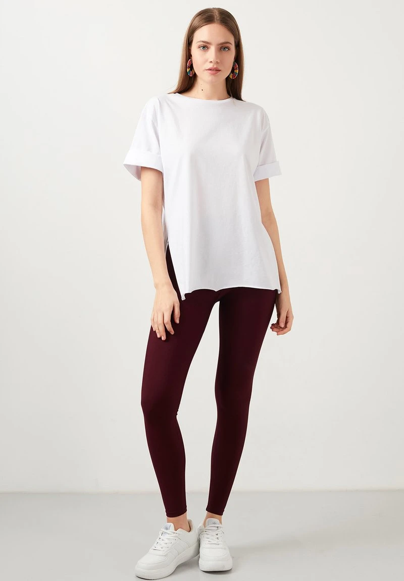 LELA Camiseta Básica - White , Mujer 2 LELA Camiseta Básica - White , Mujer - Imagen 2