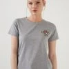LELA Camiseta Estampada - Grey-melange , Mujer