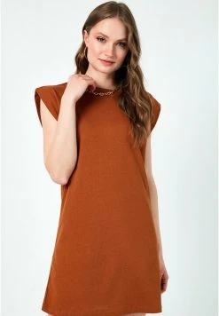 LELA Vestido Ligero - Brown, Mujer -LELA Tienda 2fb8ff2425de48ca9bd4eee41c892bd2