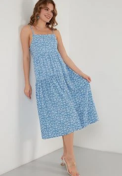 LELA LONG - Vestido Ligero - Baby Blue , Mujer 9 LELA LONG - Vestido Ligero - Baby Blue , Mujer -LELA Tienda 30fe8fcea5a5403393125f054e395140