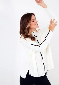 LELA Jersey De Punto - Beige, Black , Mujer -LELA Tienda 310c044598e74cc39692562d8504e24e