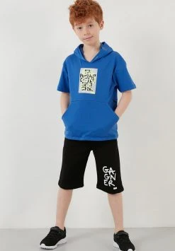 LELA REGULAR FIT T-SHIRT AND SHORTS - Shorts - Blue , Niños