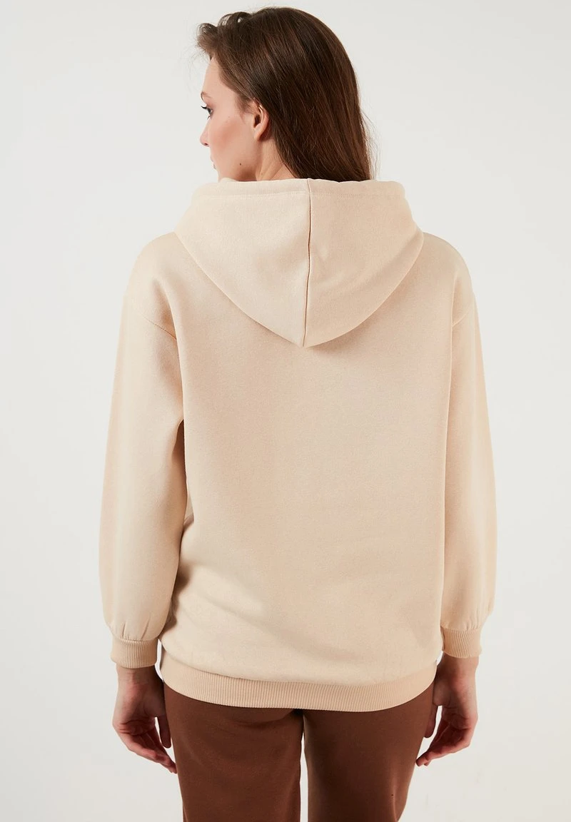 LELA Jersey Con Capucha - Stone Colored, Mujer 2 LELA Jersey Con Capucha - Stone Colored, Mujer - Imagen 2