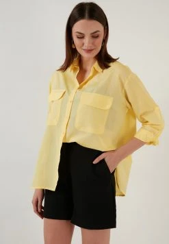 LELA Camisa - Yellow , Mujer -LELA Tienda 327e433f978b43c89b34e9ca047d6018