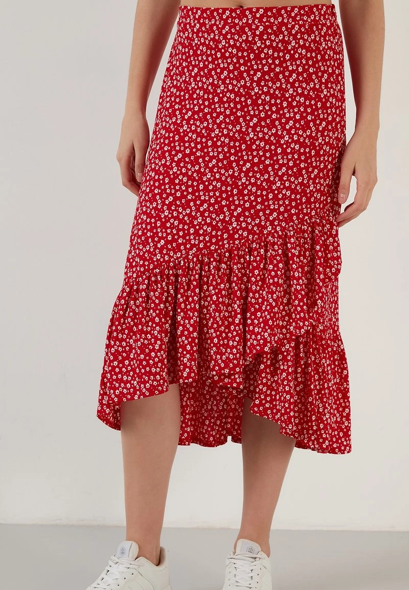 LELA REGULAR FIT - Falda Acampanada - Red, Mujer 2 LELA REGULAR FIT - Falda Acampanada - Red, Mujer - Imagen 2