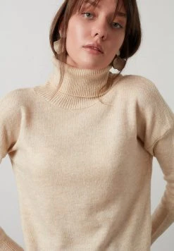 LELA Jersey De Punto - Beige, Mujer -LELA Tienda 369207fc701b4be59c249dfdc60a7e49