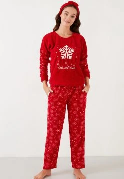 LELA PLUSH 609412013 - Pijama - Red , Mujer