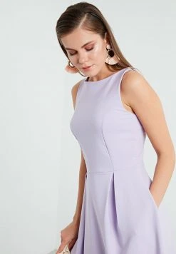 LELA Vestido Informal - Lilac , Mujer -LELA Tienda 377ab5b9aec2416ea29e0f5f90554da6