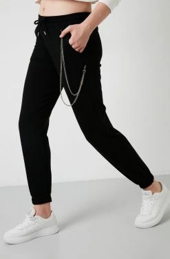 LELA Pantalones Deportivos - Black , Mujer -LELA Tienda 3f9cdabc9aec43f7946dac8702bb7bc4